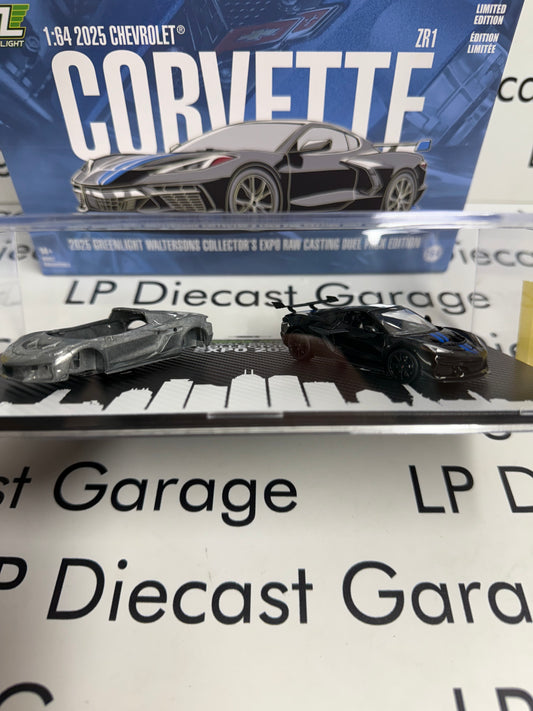 GREENLIGHT 2025 Chevrolet Corvette ZL1 Dual Pack Raw 1:64 Diecast 2025 Expo