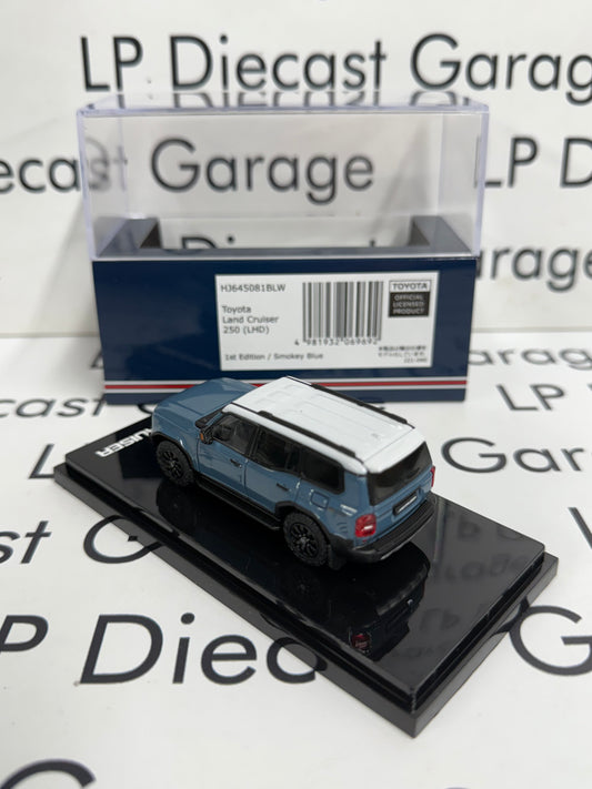 HOBBY JAPAN 2024 Toyota Land Cruiser 1st Edition Blue LHD 1:64 Diecast