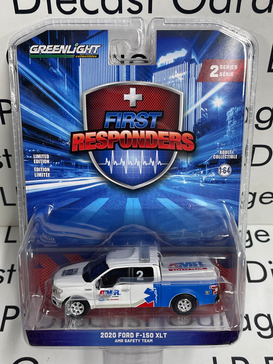 GREENLIGHT 2020 Ford F-150 XLT AMR Safety Team 1:64 Diecast First Responders