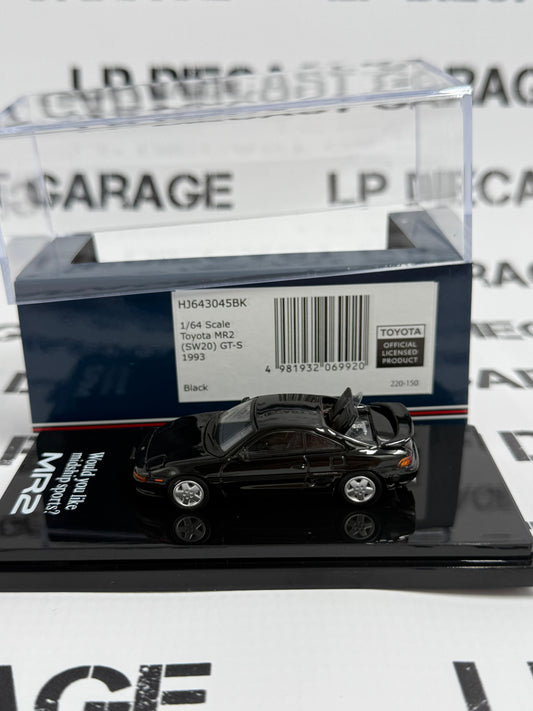 HOBBY JAPAN 1993 Toyota MR2 (SW20) GT-S Black 1:64 Diecast