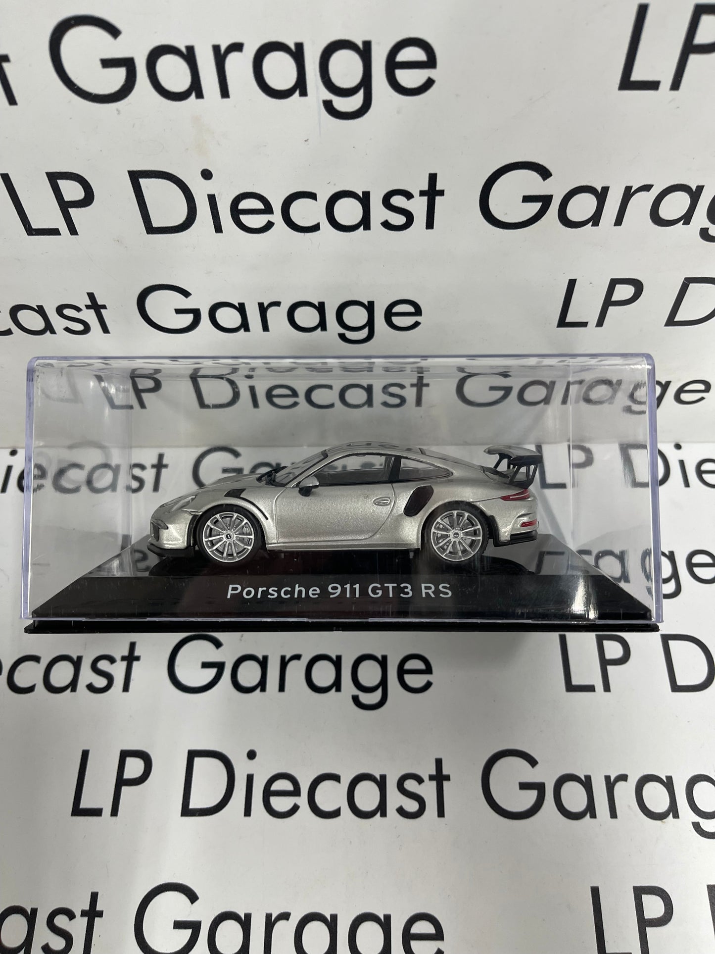 EDICOLA Porsche 911 GT3 RS Silver 1:43 Diecast Euro