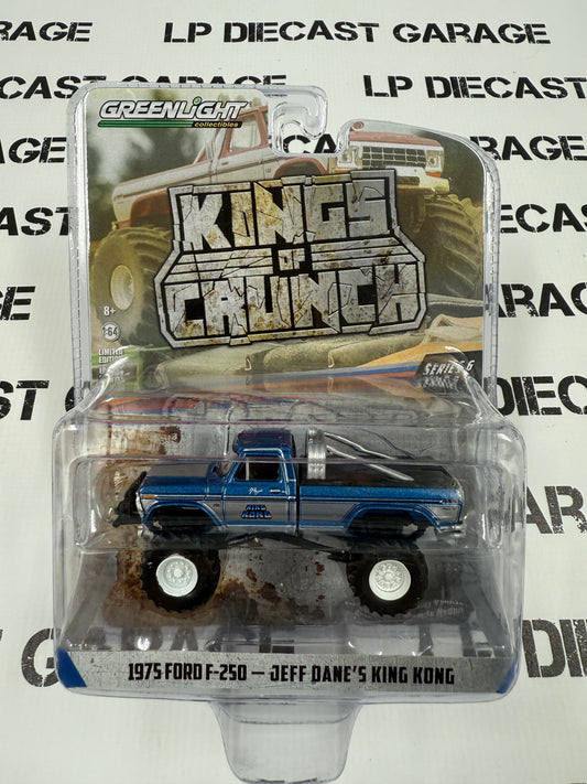 GREENLIGHT 1975 Ford F-250 Jeff Dane's King Kong 1:64 Diecast King of Crunch