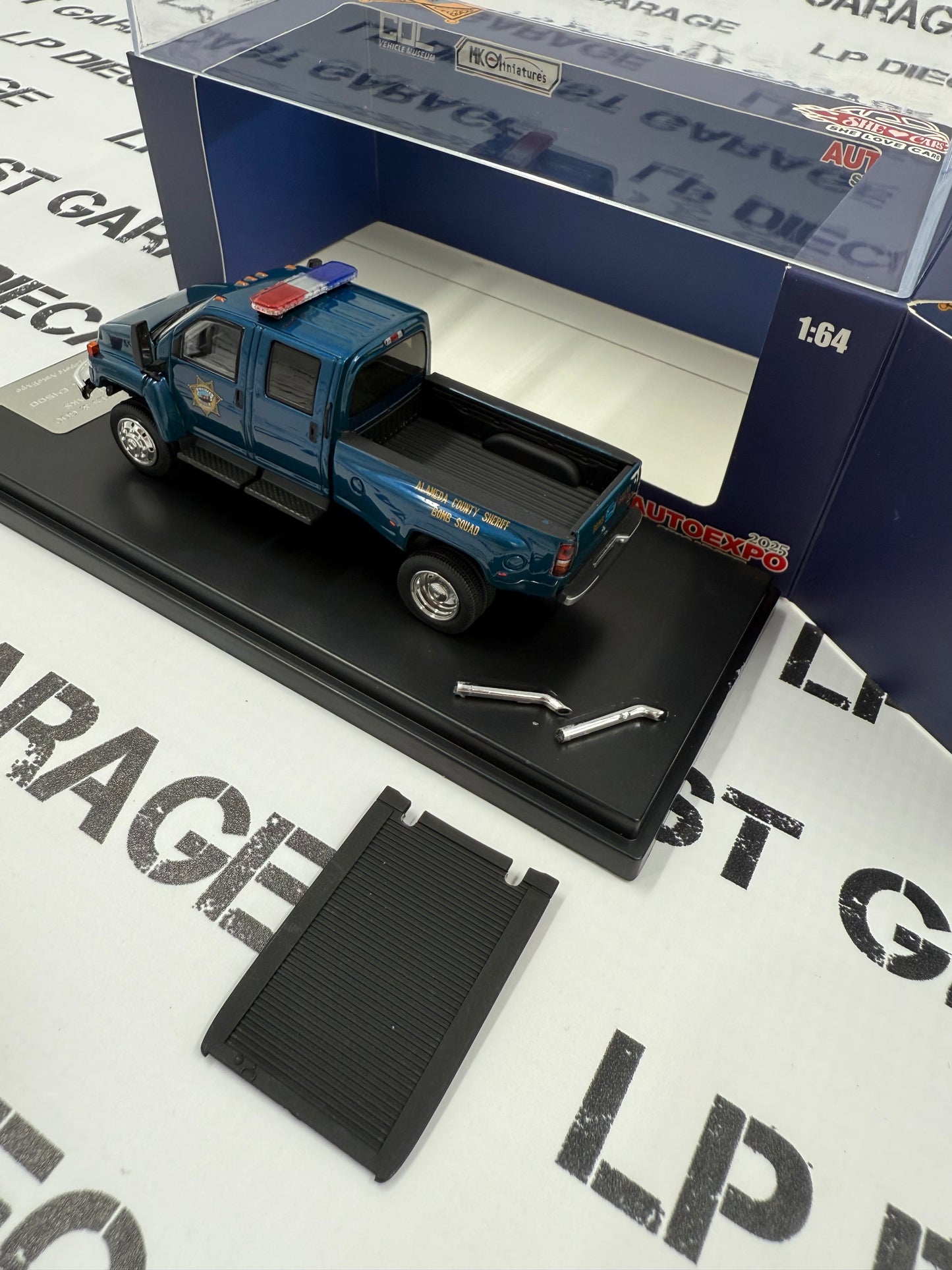 GOC 2005 GMC Topkick C4500 Truck Alameda County Sheriff 1:64 Diecast AUCTION