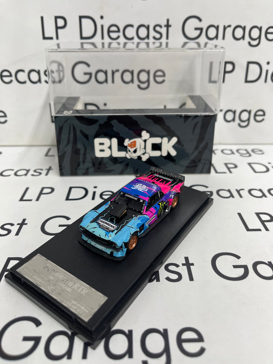 STREET WARRIOR 1965 Ford Mustang Hoonicorn RTR Ken Block 1:64 Diecast Blue & Pink