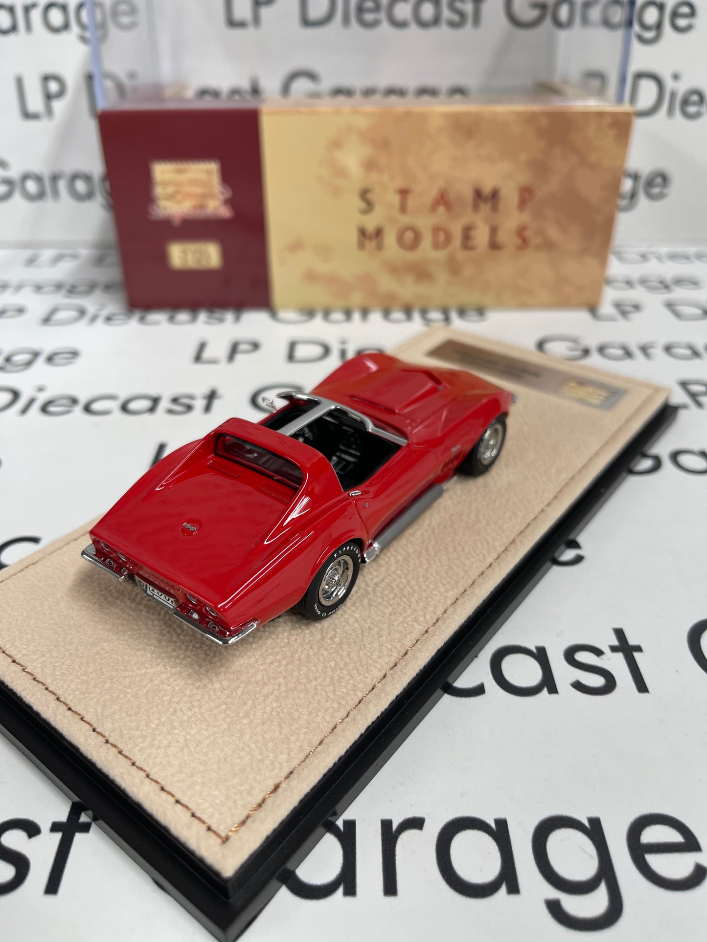 STAMP MODELS 1969 Chevrolet Corvette L88 Red 1:43 Scale Resin Model