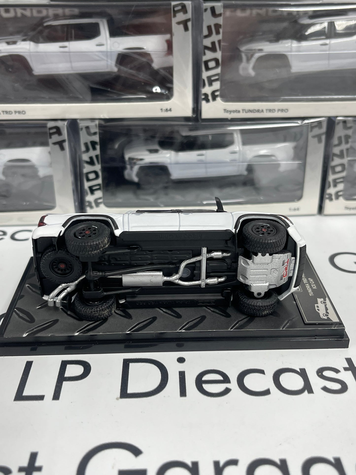 GCD 2024 Toyota Tundra TRD Pro White LP Exclusive 1:64 Diecast