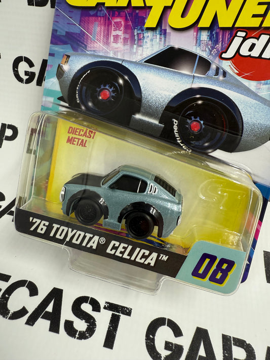 CARTUNED '76 Toyota Celica Grey JDM 1:64 Diecast Series 1