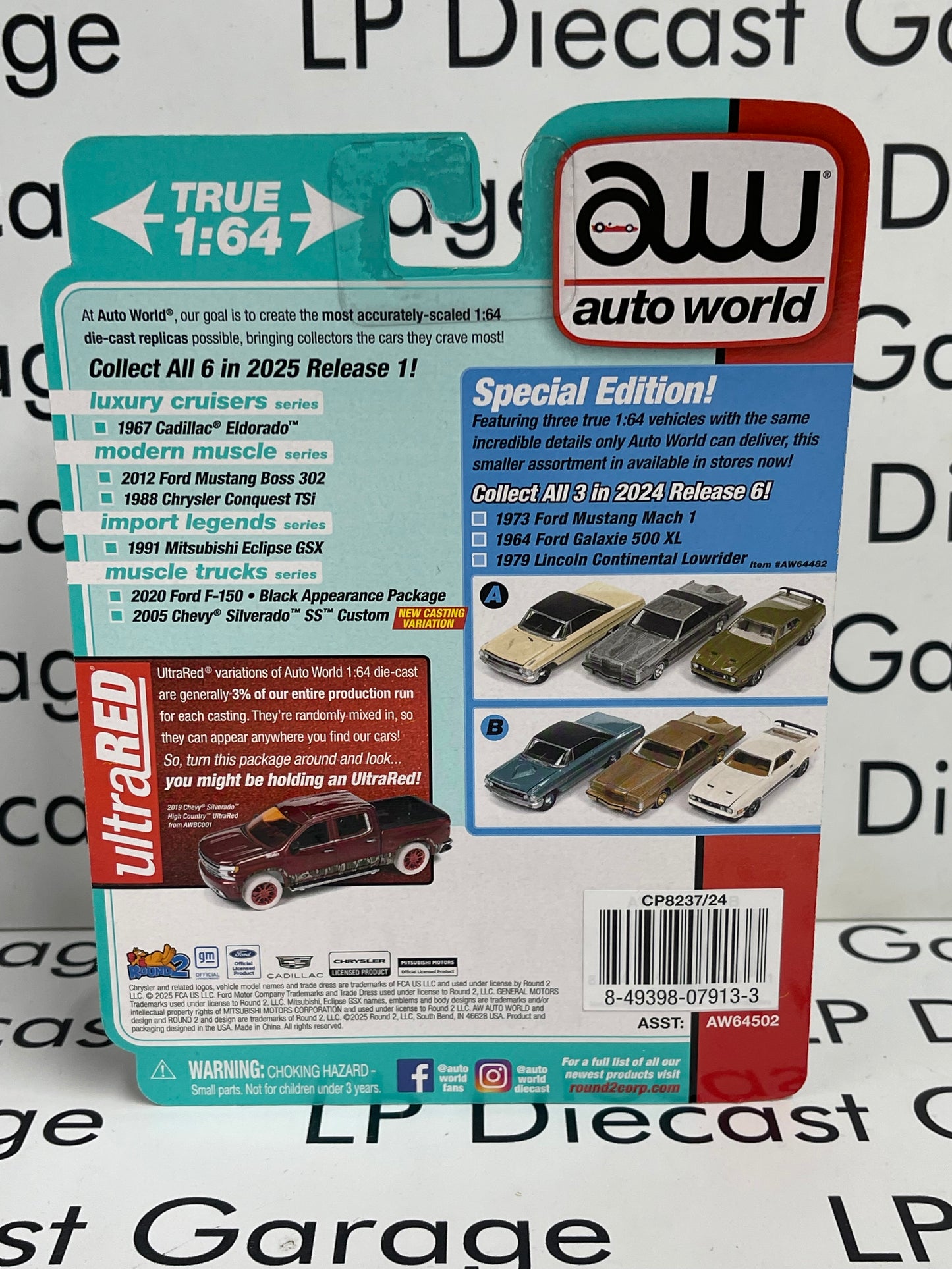 AUTO WORLD 2005 Chevy Silverado SS New York Toy Fair 2025 1:64 Diecast Only 1008pcs Made