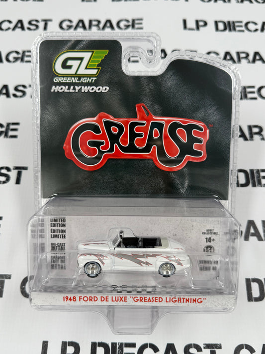 GREENLIGHT 1948 Ford Deluxe Greased Lightning 1:64 Diecast Hollywood