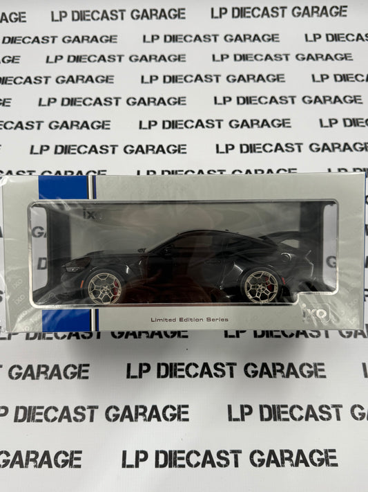 IXO Models 2025 Ford Mustang GTD Black 1:18 Diecast Exclusive