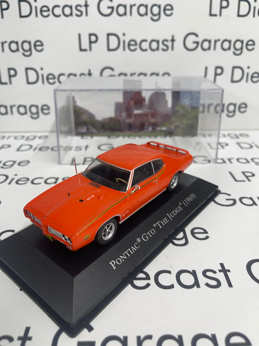 EDICOLA 1969 Pontiac GTO The Judge Orange 1:43 Diecast