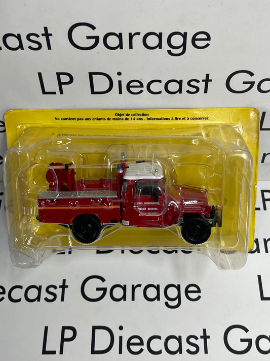 EDICOLA 1975 Toyota BJ45 Landcruiser Fire Rescue Truck 1:43 Diecast