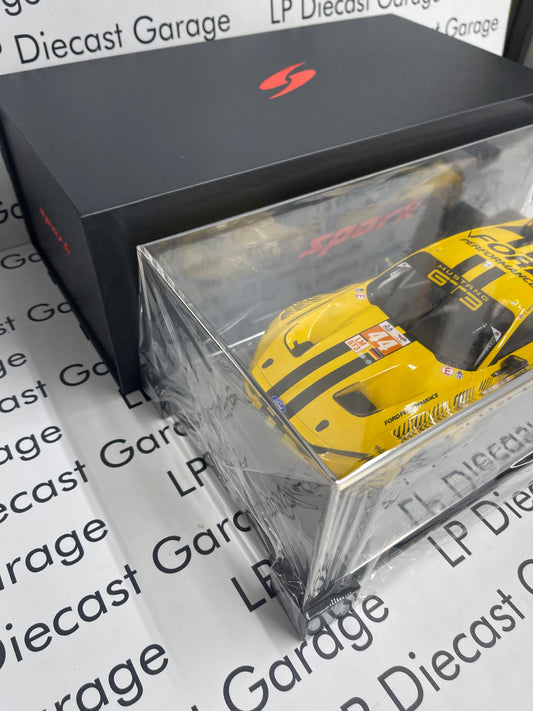 SPARK Models Ford Mustang GT3 #44 Proton 1:18 Resin Model Le Mans 2024 Yellow