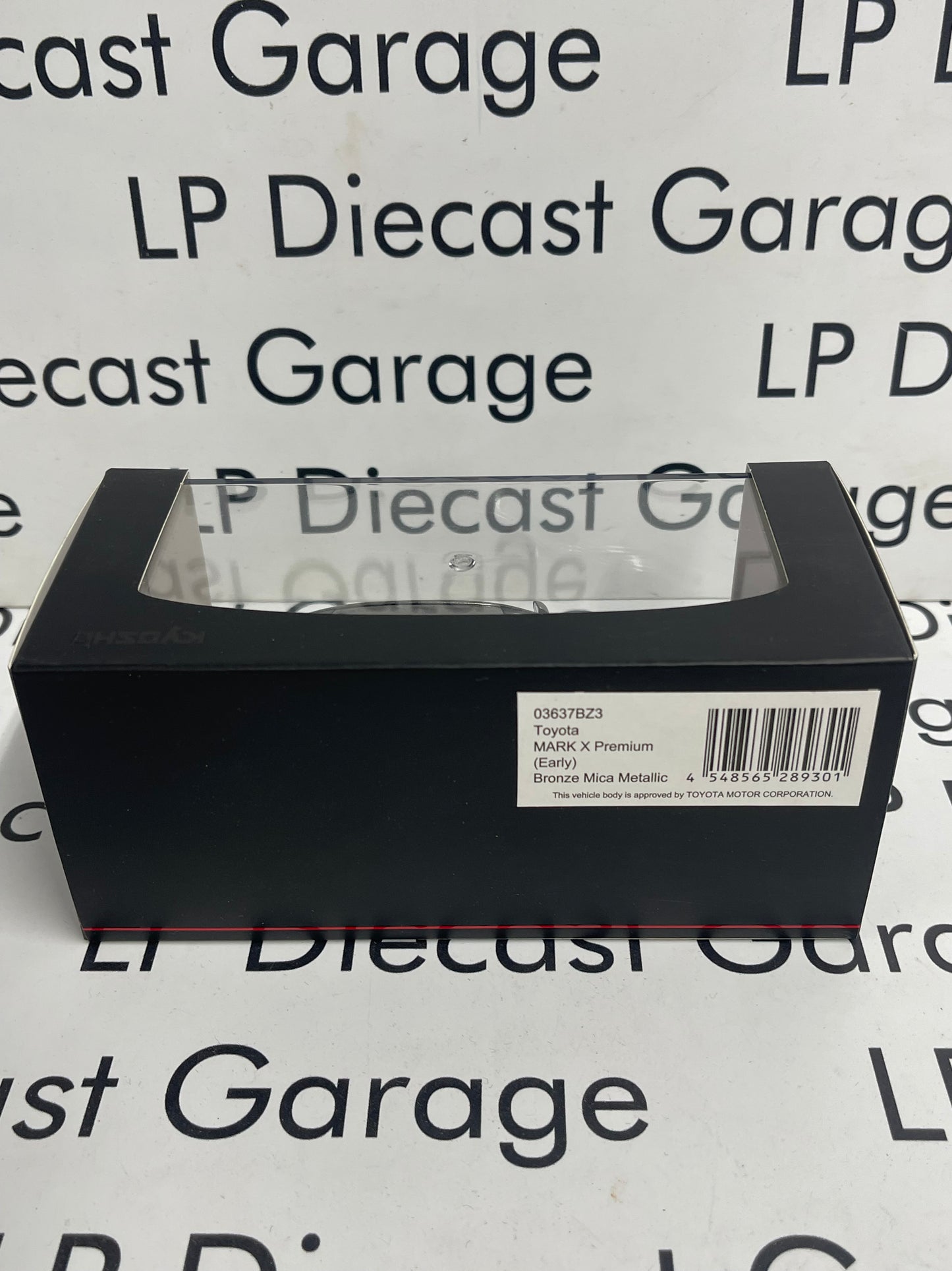 KYOSHO Toyota Mark X Premium Bronze Mica Metallic 1:43 Diecast