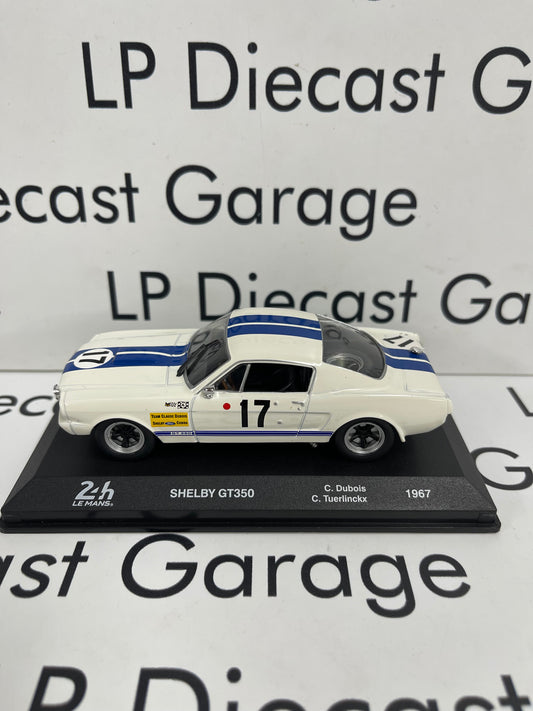 EDICOLA 1965 Ford Mustang Shelby GT350 #17 White 1:43 Diecast