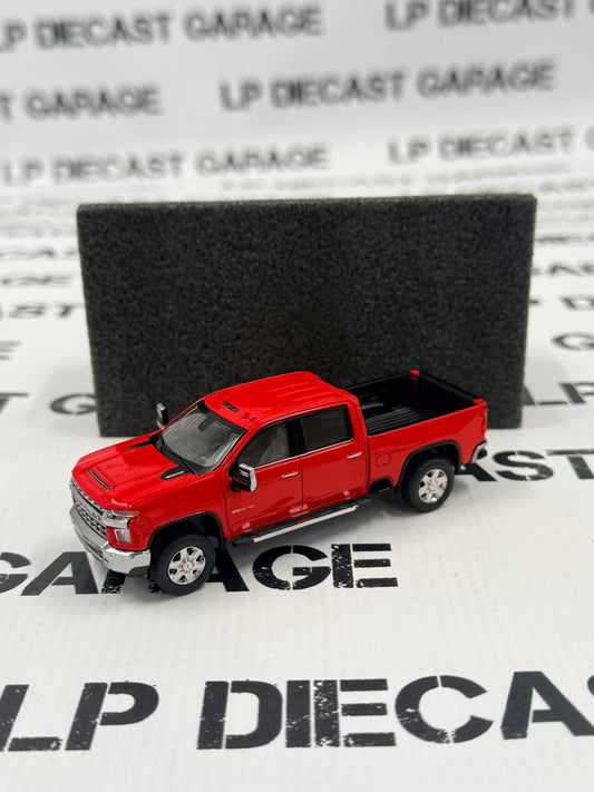 MODEL TRUCK 2023 Chevrolet Silverado 2500HD Red 1:64 Diecast