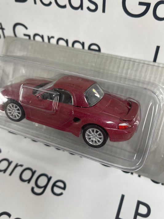 EDICOLA 2002 Porsche Boxster S Maroon 1:43 Diecast Euro Deagostini