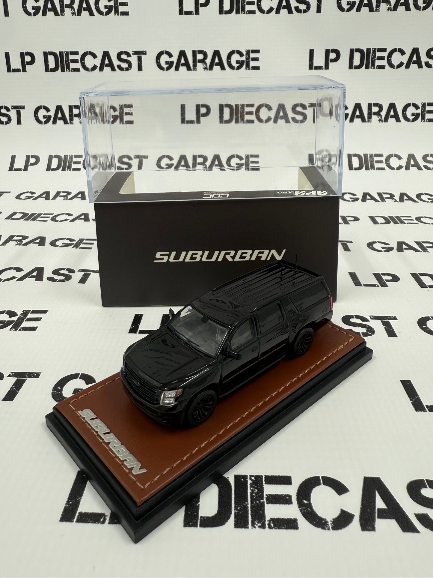 GOC 2015 Chevrolet Suburban Black Limited Edition 1:64 Diecast APAxpo Exclusive