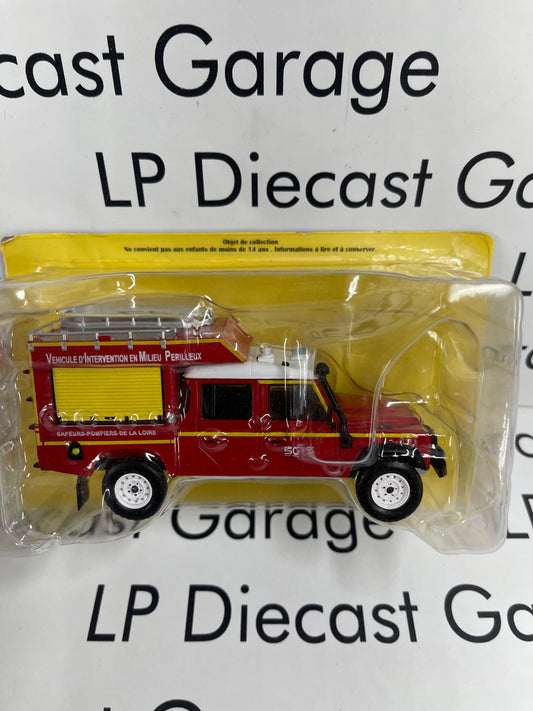 EDICOLA Land Rover Defender Fire Rescue Truck 1:43 Diecast