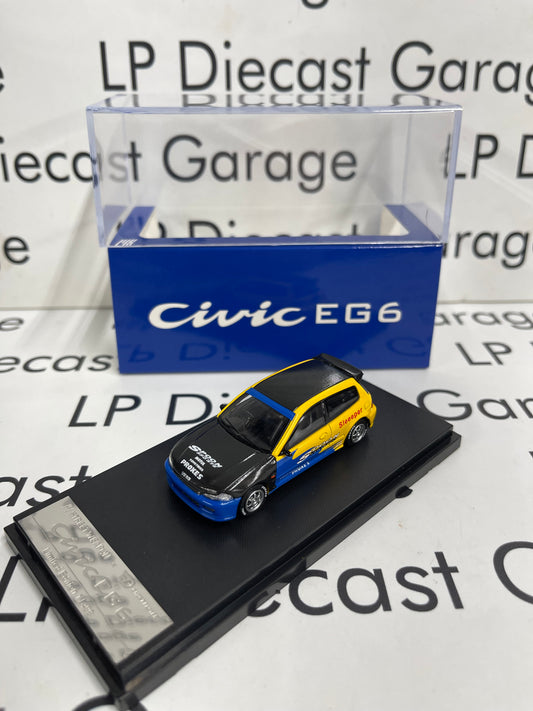 STREET WEAPON Honda Civic EG6 Hatch Spoon 1:64 Diecast Ghost Player