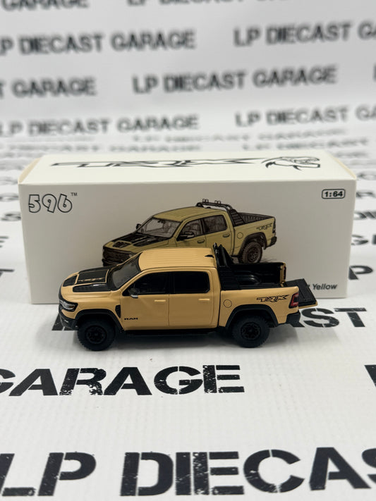 MODEL TRUCK RAM 1500 TRX Truck Desert Yellow Tan 1:64 Diecast