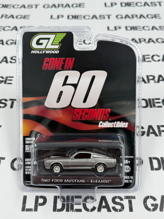 GREENLIGHT 1967 Ford Mustang Shelby GT500 Eleanor 1:64 Diecast Gone in 60 Seconds
