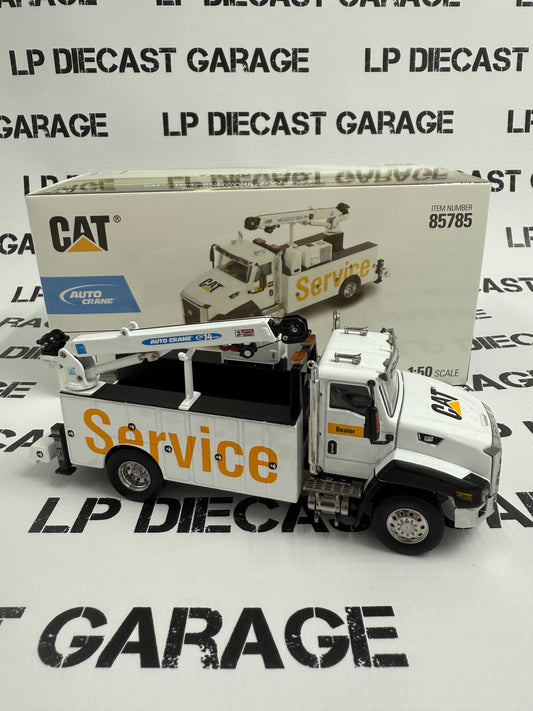 DIECAST MASTERS CAT Service Truck CT660 Crane Miller EnPak 1:50 Diecast
