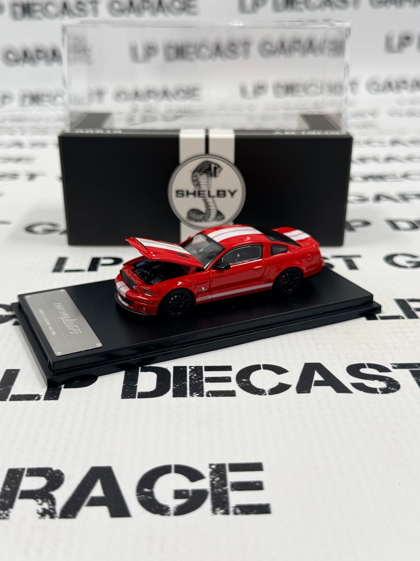 FINE WORKS 64 2013 Ford Mustang Shelby GT500 Super Snake Red 1:64 Diecast