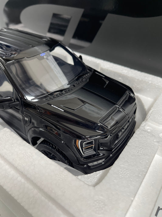 GT SPIRIT 2024 Ford F-150 Shelby Truck Black 1:18 Resin Model GT919 Centennial Edition
