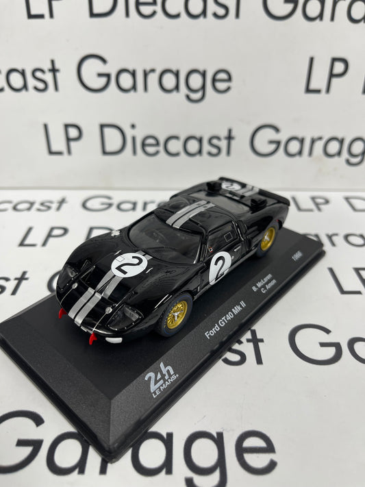 EDICOLA 1966 Ford GT40 MKII B McLaren Black 1:43 Diecast