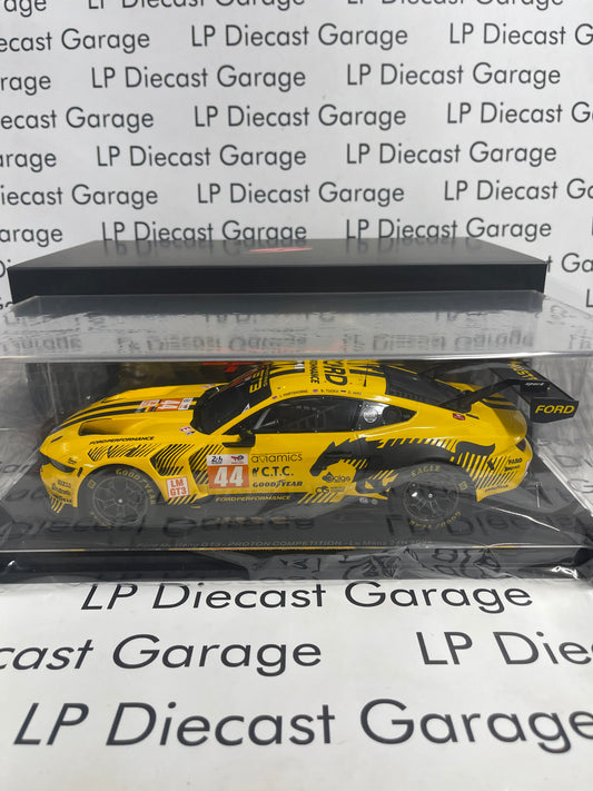 SPARK Models Ford Mustang GT3 #44 Proton 1:18 Resin Model Le Mans 2024 Yellow