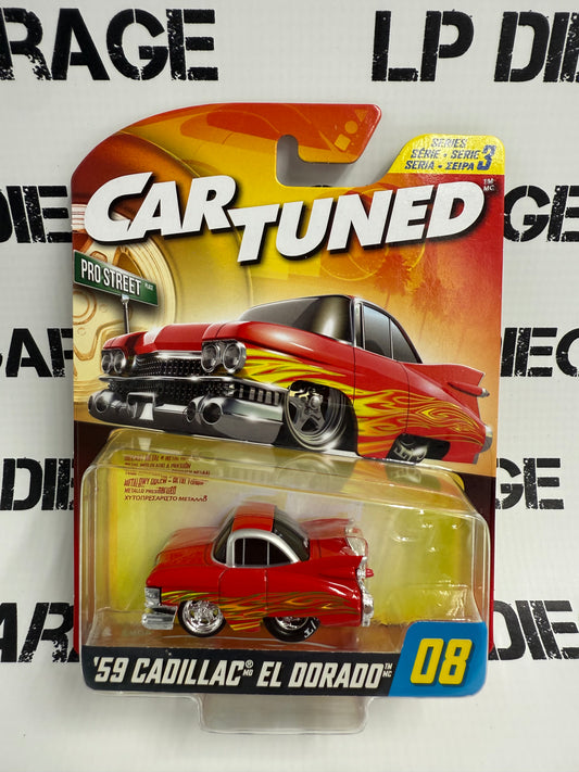 CARTUNED '59 Cadillac El Dorado Red 1:64 Diecast Series 3