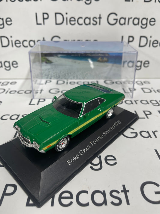 EDICOLA 1972 Ford Gran Torino Sport Green 1:43 Diecast