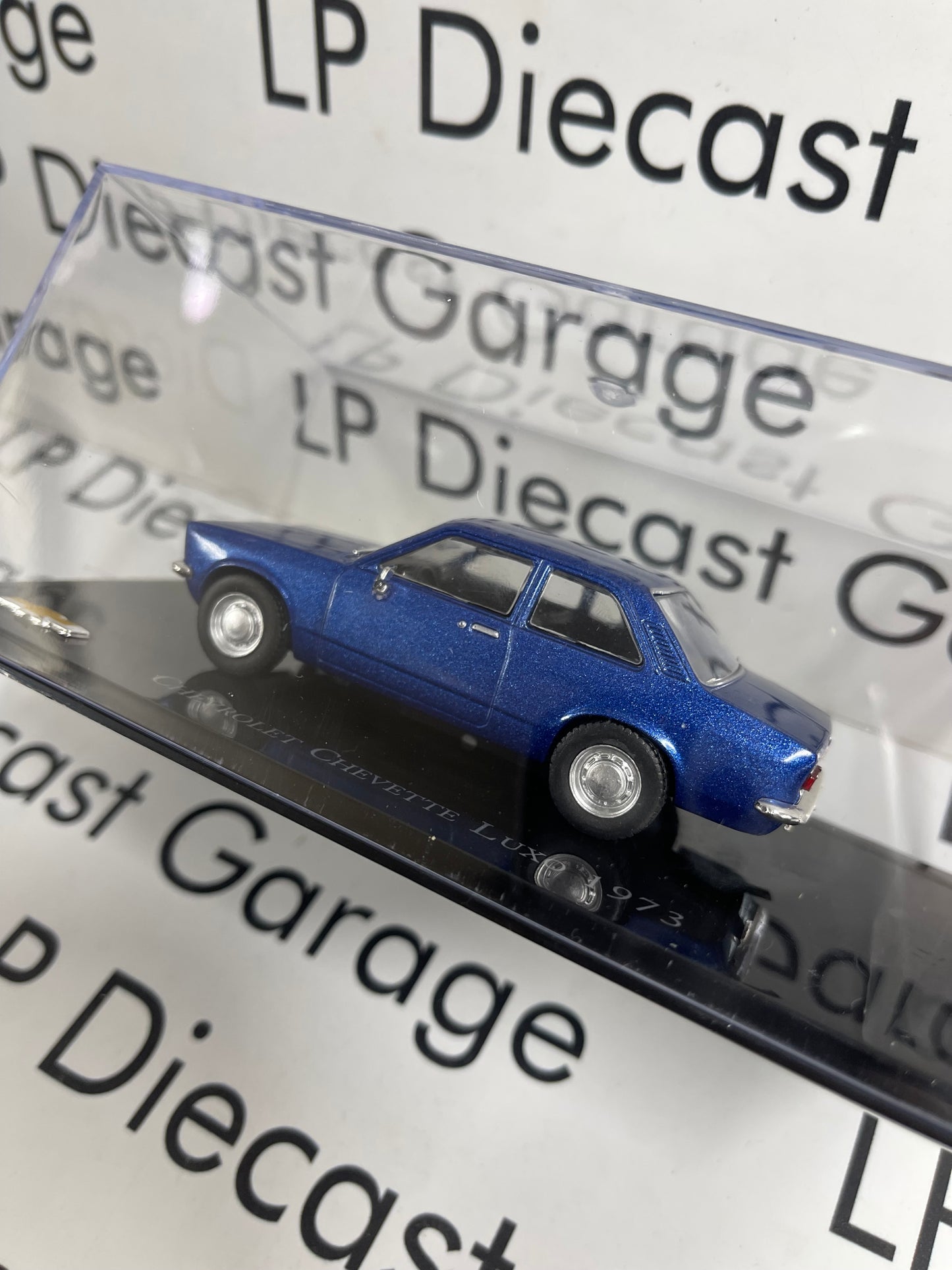 EDICOLA 1973 Chevrolet Chevette Luxo Blue 1:43 Diecast Euro