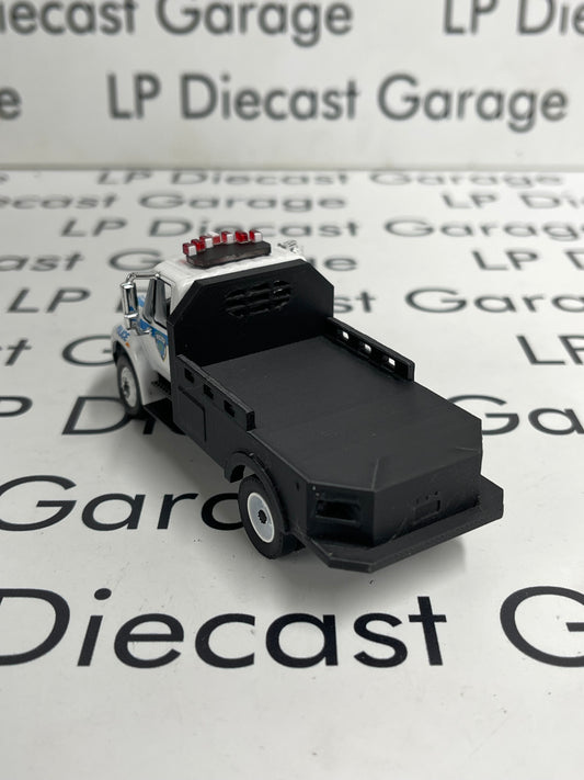 3D Printed Customs Black Flatbed Fits Greenlight International Durastar 1:64 Diecast Trucks