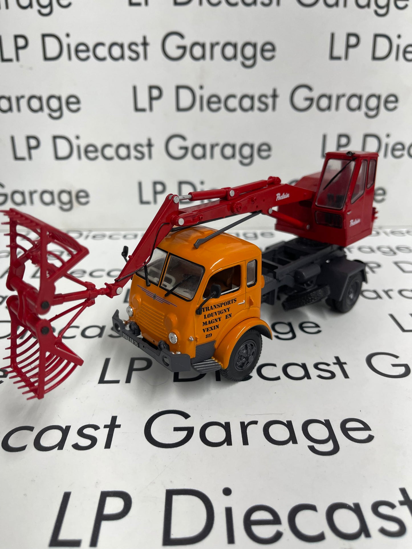 EDICOLA Grapple Crane Truck Transports Louvigny  1:43 Diecast France Model