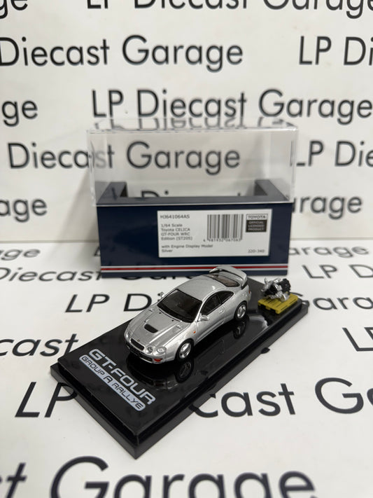 HOBBY JAPAN Toyota Celica GT-Four WRC Edition Silver 1:64 Diecast