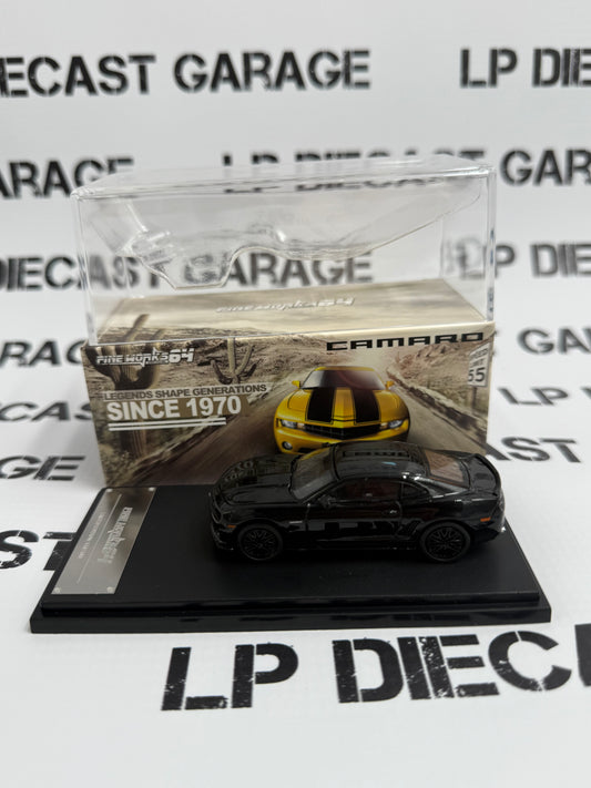 FINE WORKS 64 2010 Chevrolet Camaro Black 1:64 Diecast