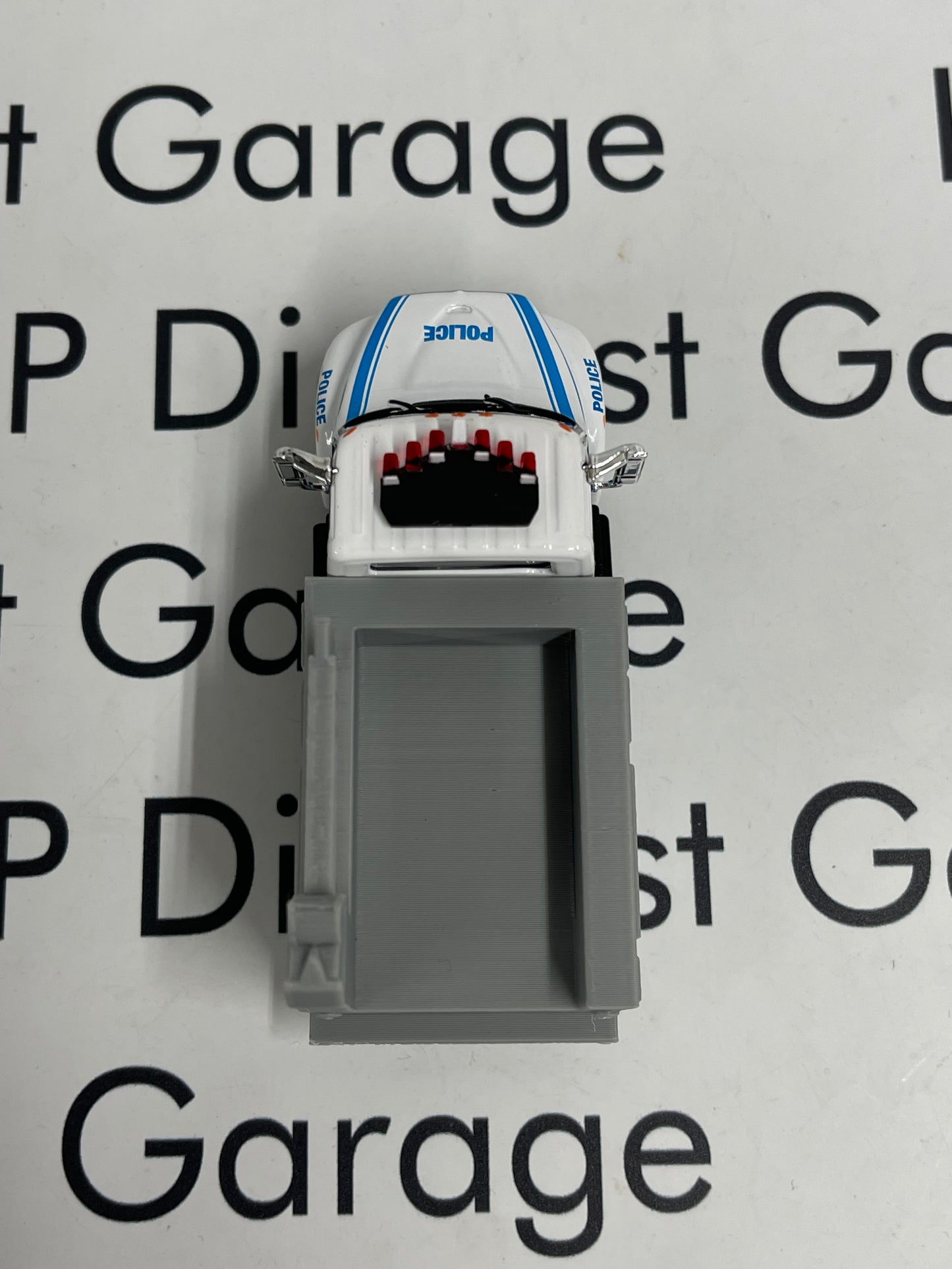 3D Printed Customs Gray Service Bed Fits Greenlight International Durastar 1:64 Diecast Trucks
