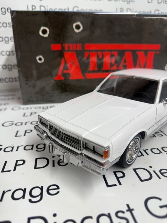 GREENLIGHT 1980 Chevrolet Caprice Classic White The A-Team 1:18 Diecast