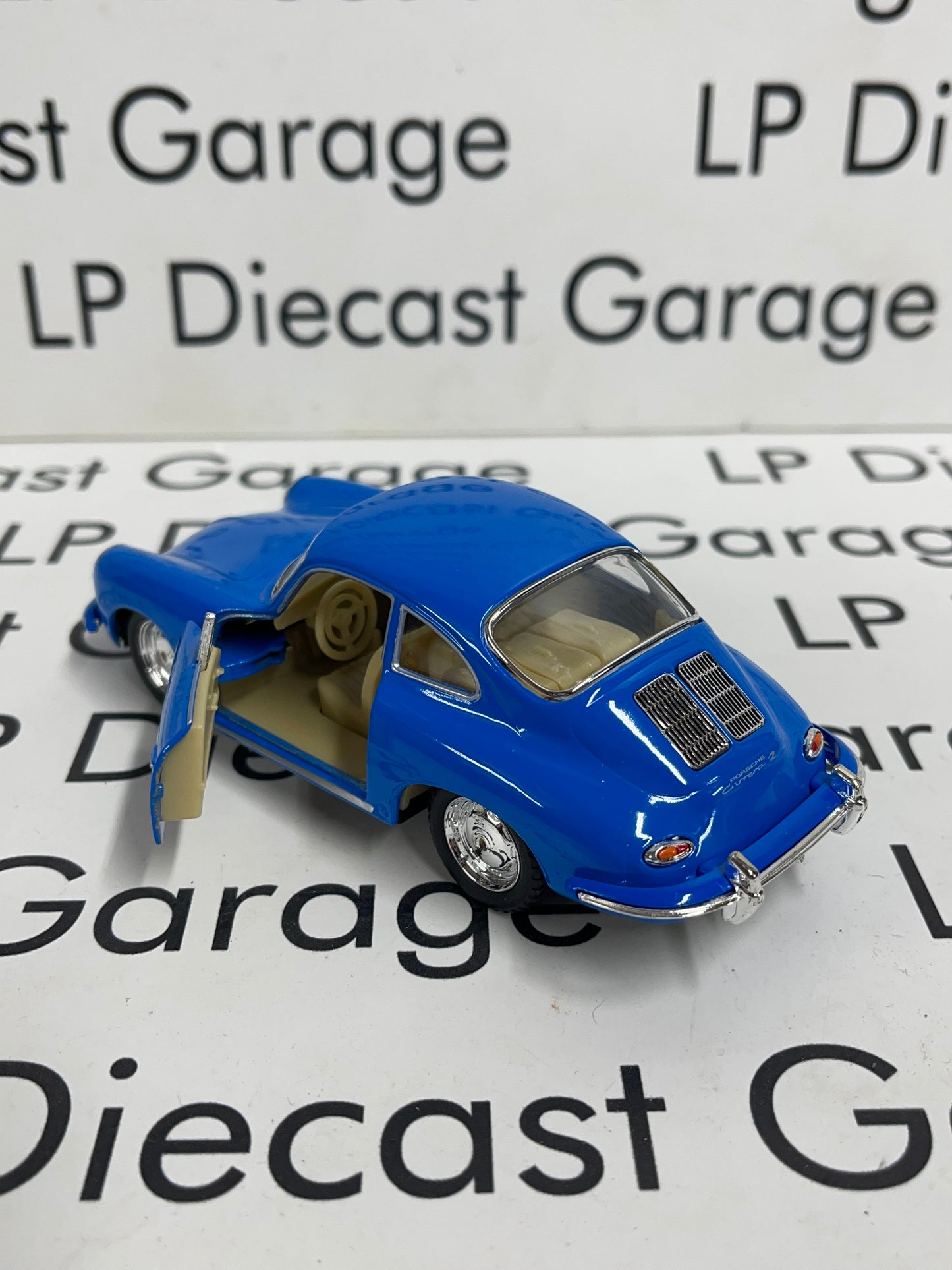 KINSMART 1959 Porsche 356B Carrera 2 Blue 1:32 Diecast