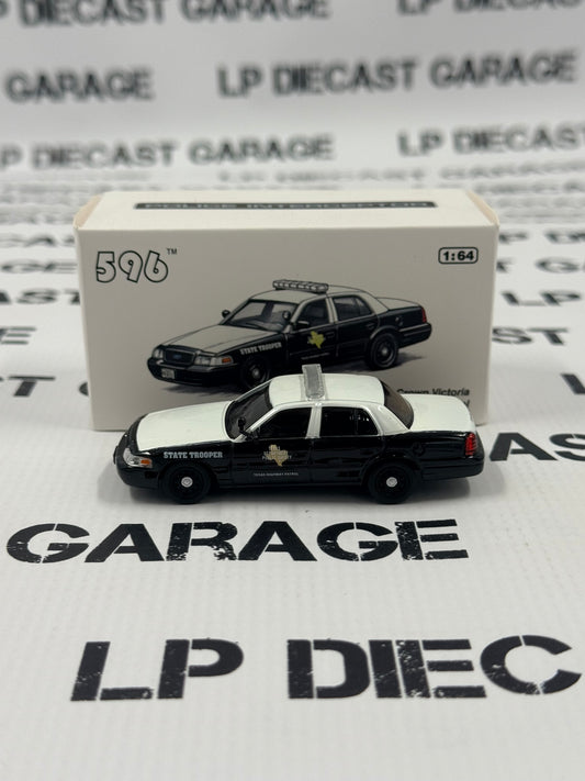 596 Model Ford Crown Victoria Texas Dept Public Safety 1:64 Diecast