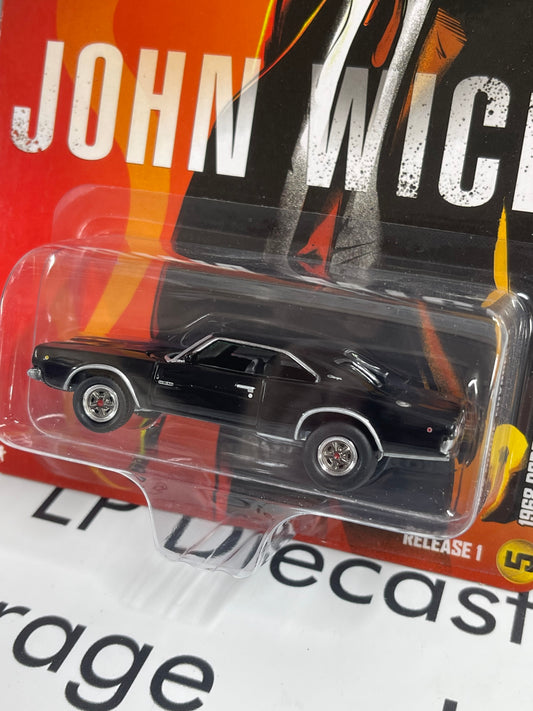 JOHNNY LIGHTNING 1968 Dodge Charger R/T John Wick 1:64 Diecast