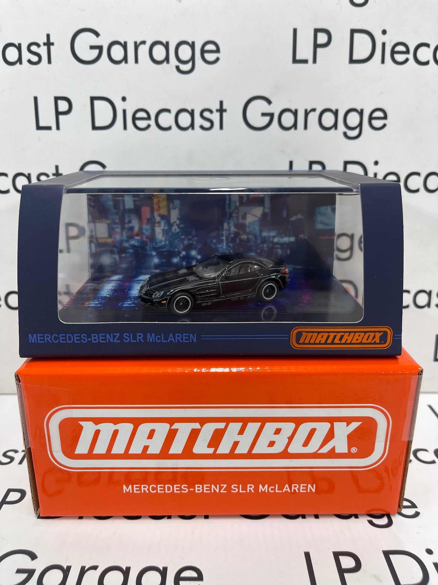 MATCHBOX Mercedes-Benz SLR McLaren Black Collectors Edition 1:64 Diecast