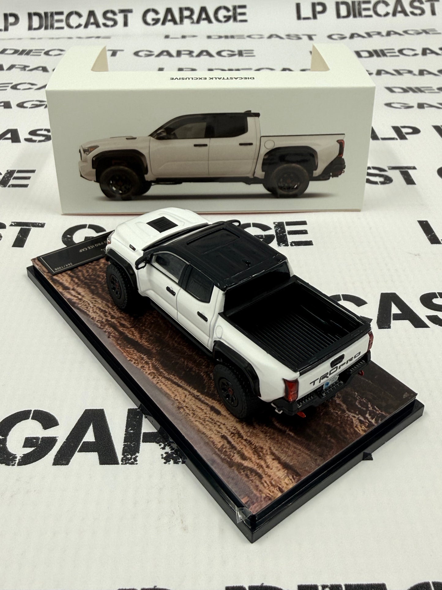 GCD 2026 Toyota Tacoma TRD Pro 1:64 Diecast White DT Exclusive