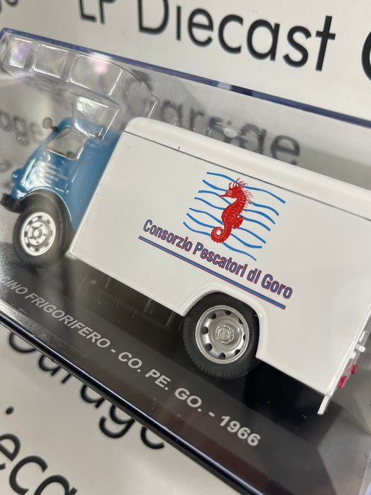 EDICOLA 1966 OM Leoncino Seafood Truck 1:43 Diecast Model