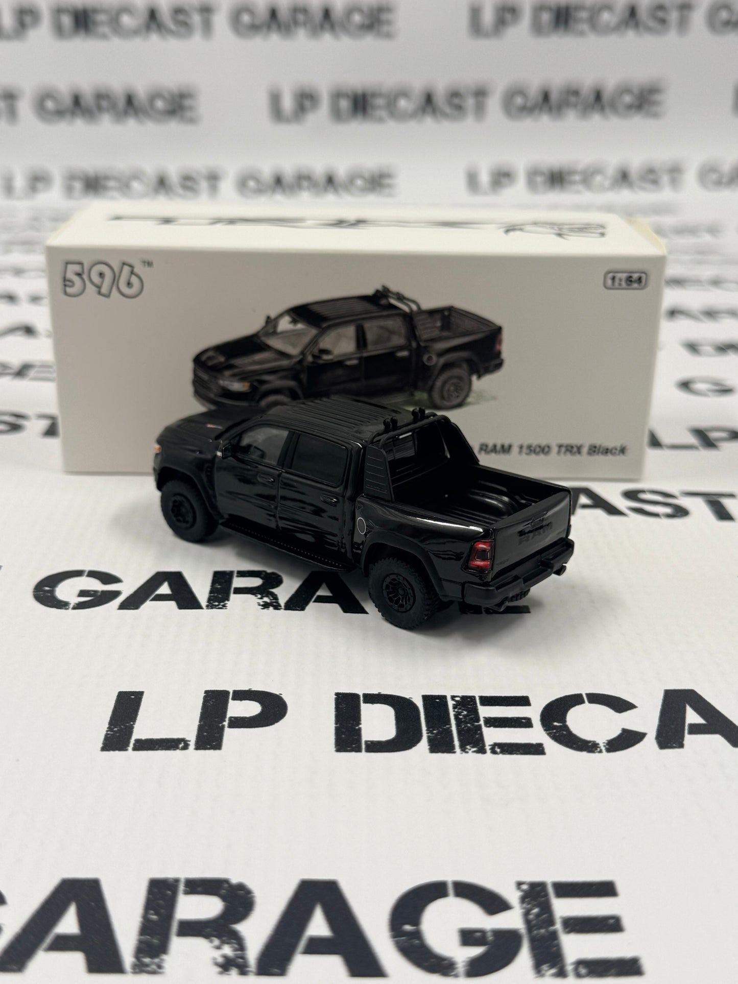 596 Model RAM 1500 TRX Truck Black 1:64 Diecast