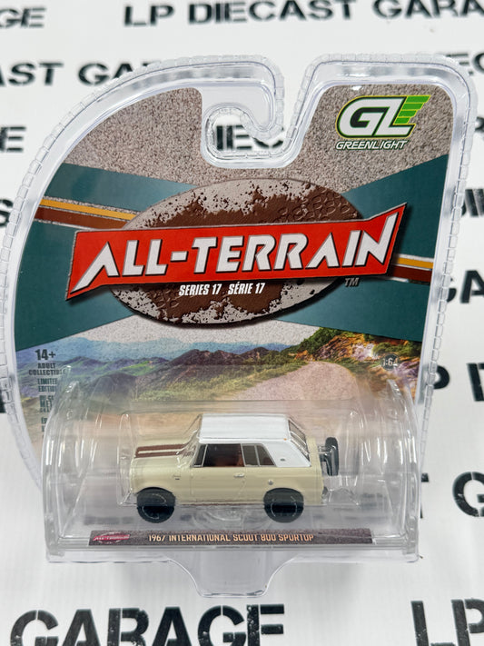 GREENLIGHT 1967 International Scout 800 Tan 1:64 Diecast All Terrain