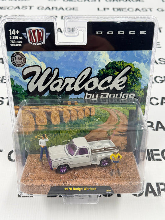 CHASE M2 Diorama 1978 Dodge Warlock Gray 1:64 Diecast w/ Figures