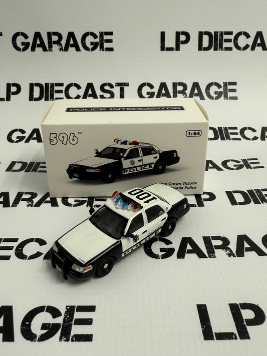 596 Model Ford Crown Victoria Las Vegas Nevada Police 1:64 Diecast